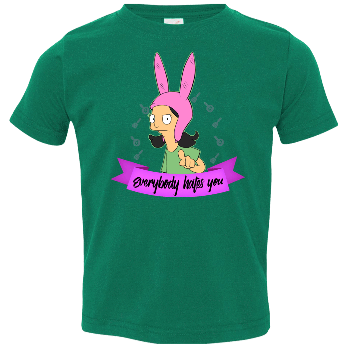 T-Shirts Kelly / 2T Louise Everybody Toddler Premium T-Shirt