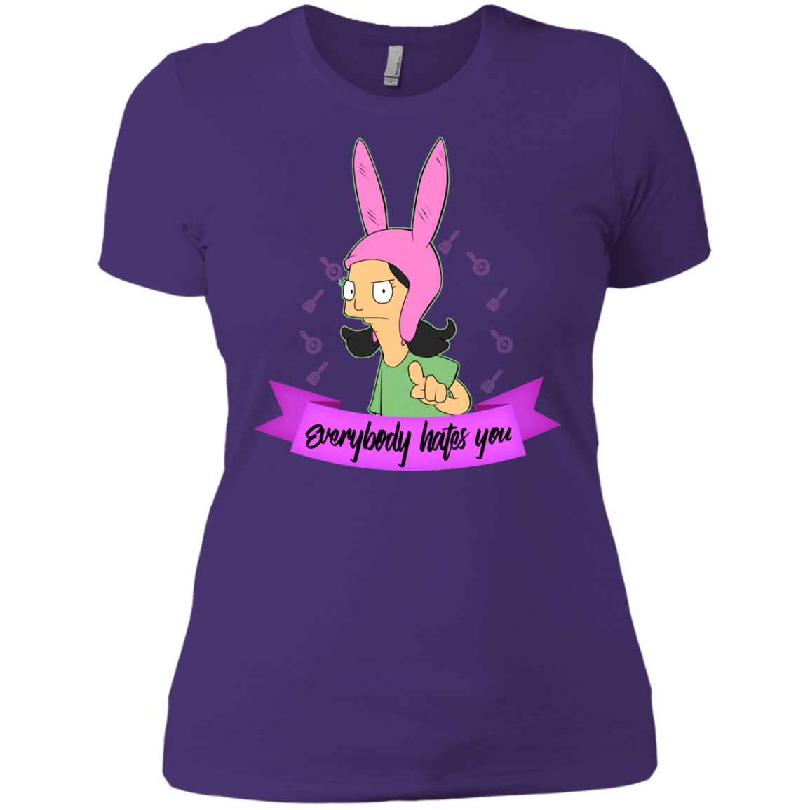 T-Shirts Purple / X-Small Louise Everybody Women's Premium T-Shirt