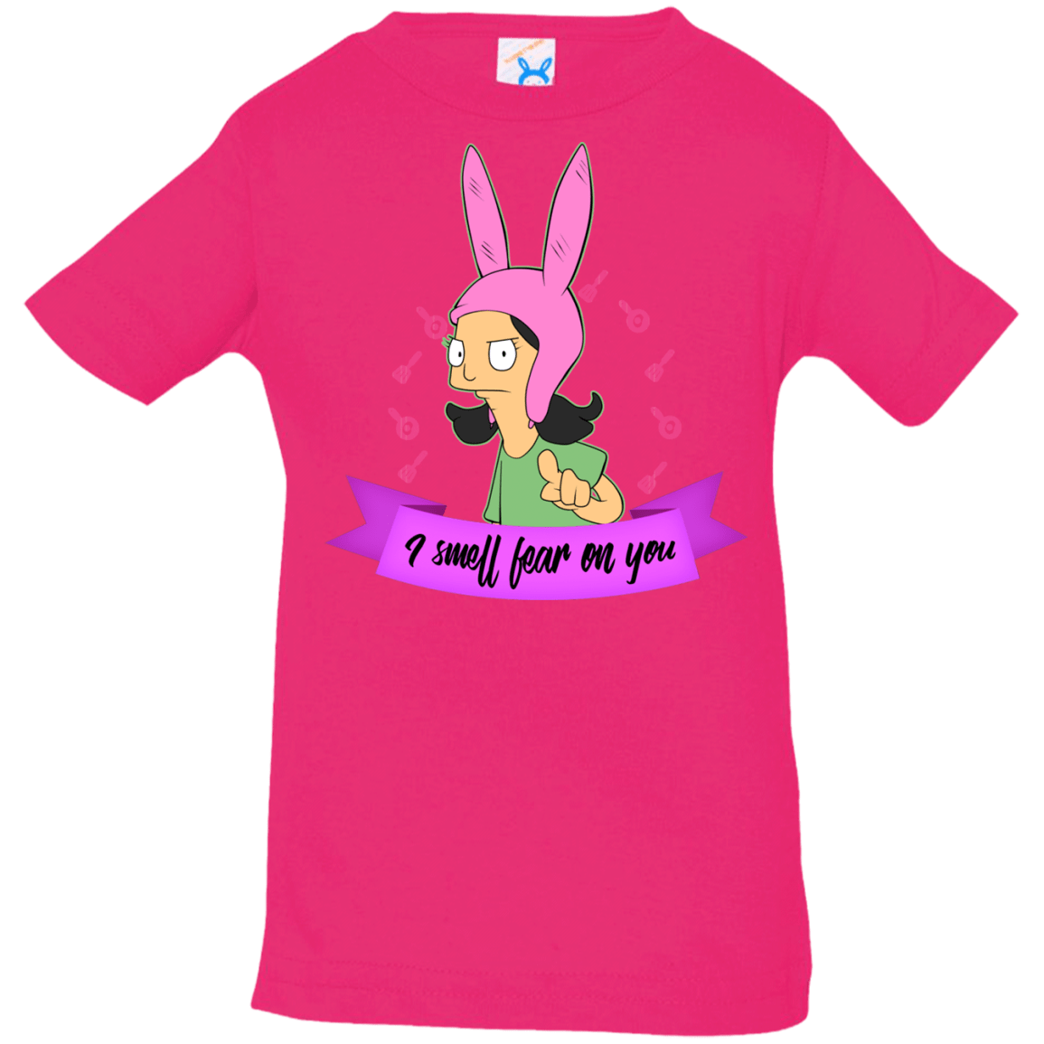 T-Shirts Hot Pink / 6 Months Louise Smell Fear Infant Premium T-Shirt