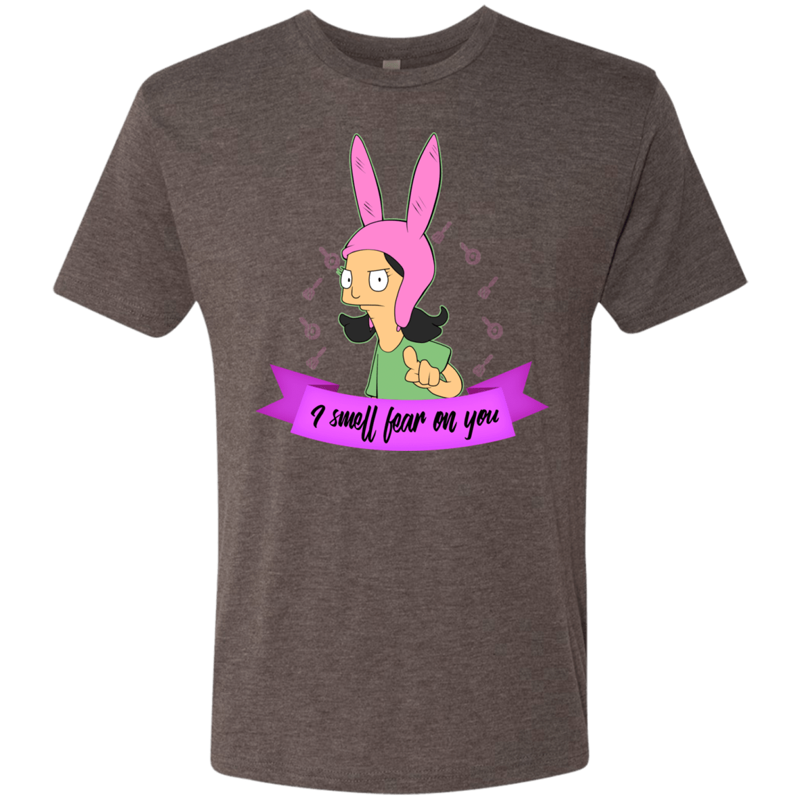 T-Shirts Macchiato / Small Louise Smell Fear Men's Triblend T-Shirt