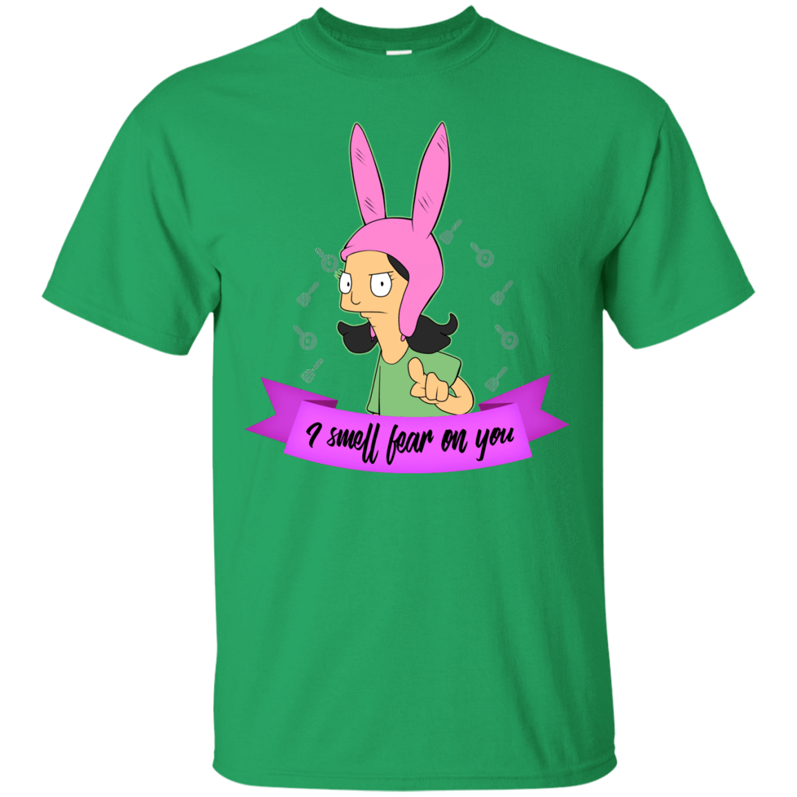 T-Shirts Irish Green / Small Louise Smell Fear T-Shirt