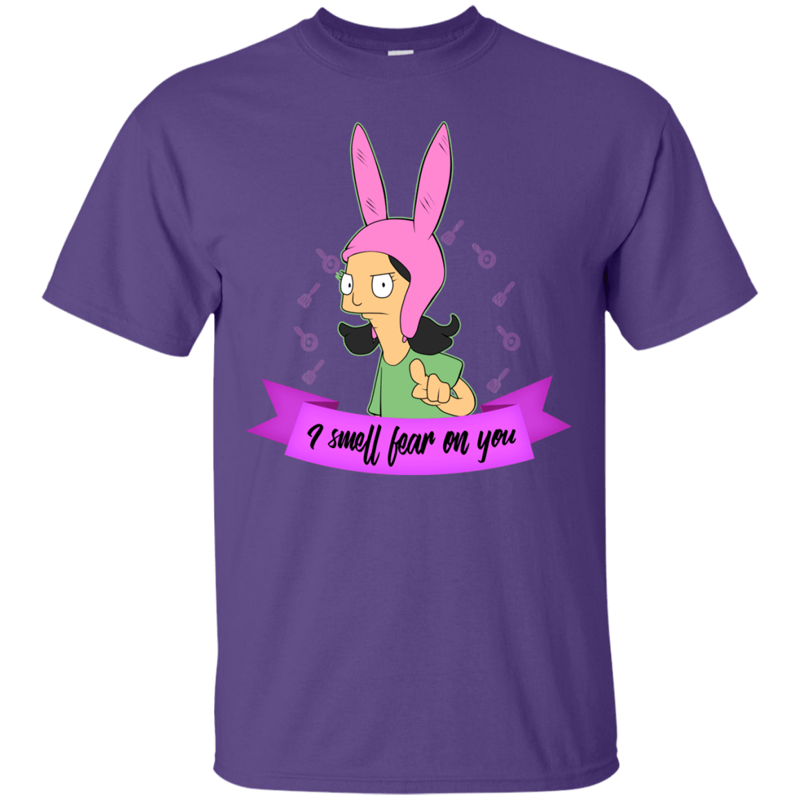 T-Shirts Purple / Small Louise Smell Fear T-Shirt