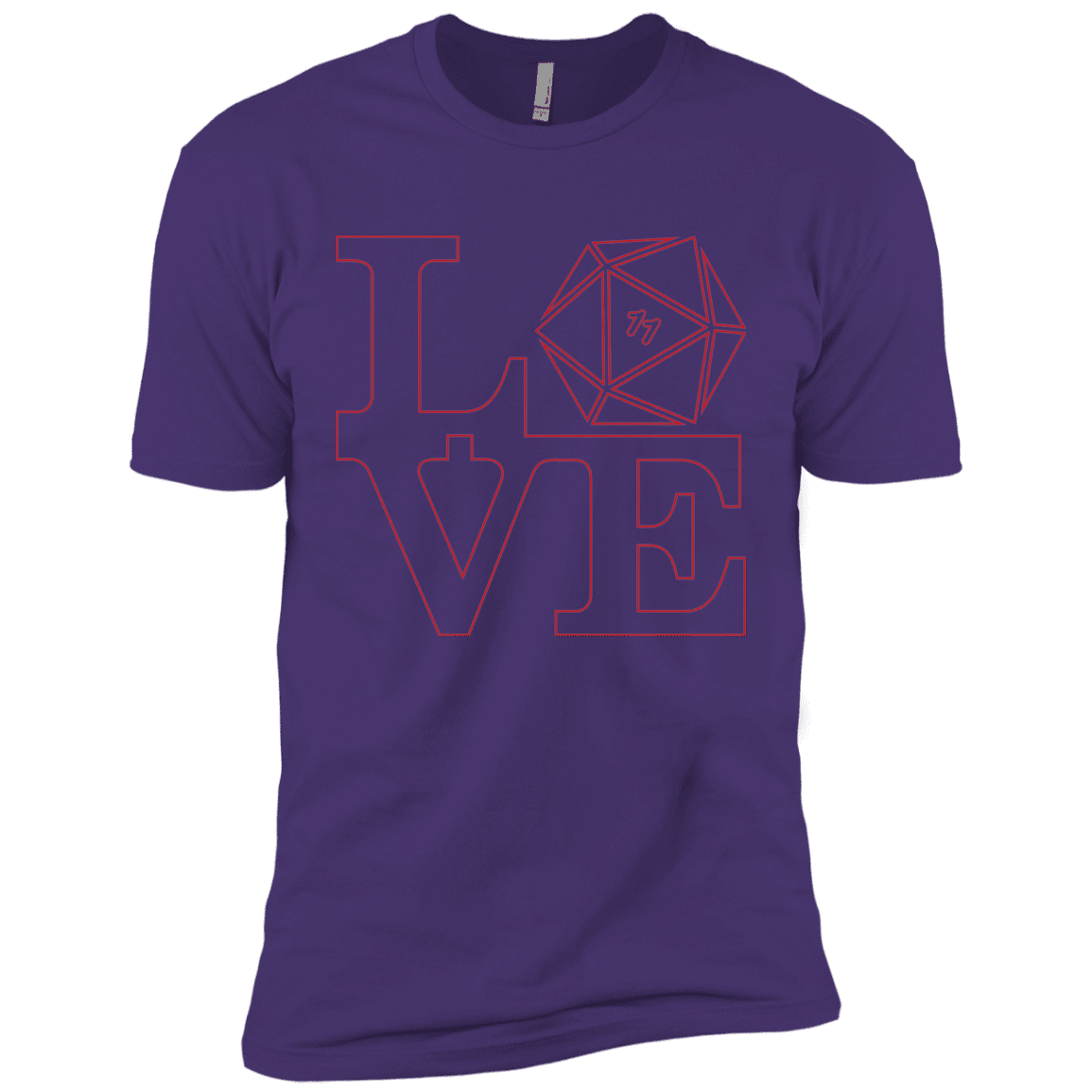 T-Shirts Purple / X-Small Love 11 Men's Premium T-Shirt