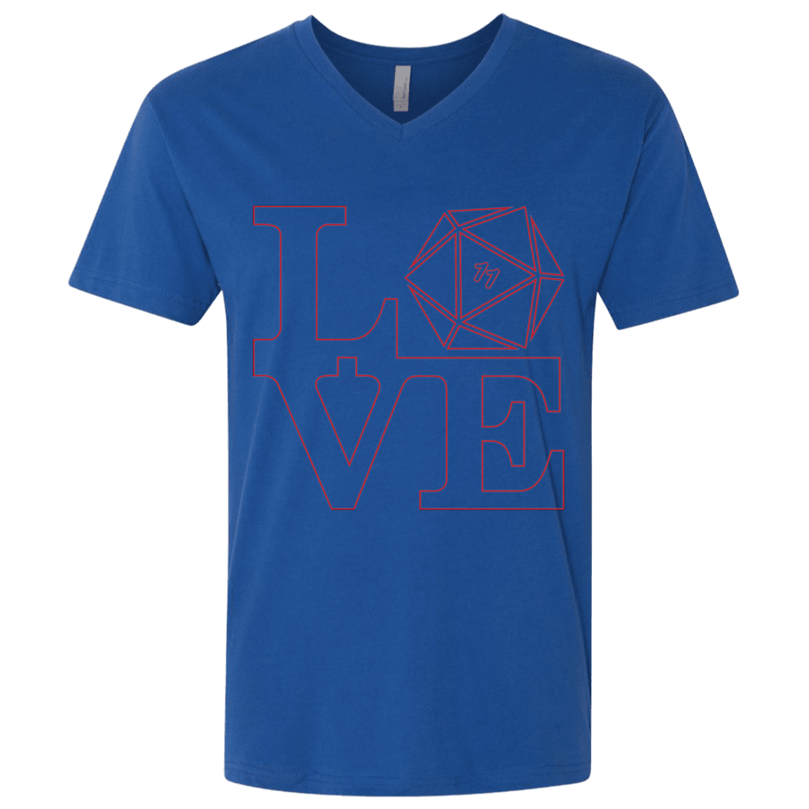 T-Shirts Royal / X-Small Love 11 Men's Premium V-Neck