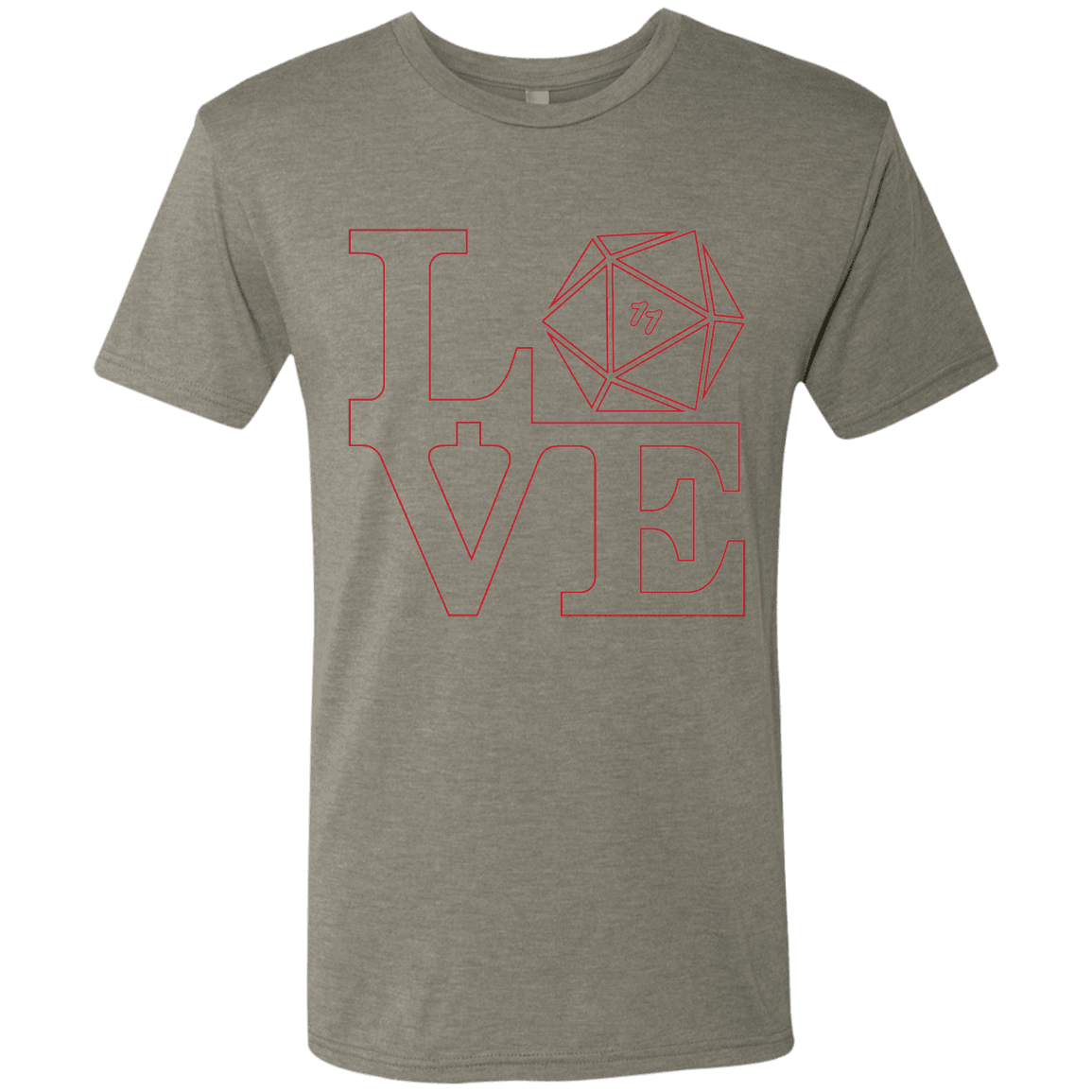 T-Shirts Venetian Grey / Small Love 11 Men's Triblend T-Shirt