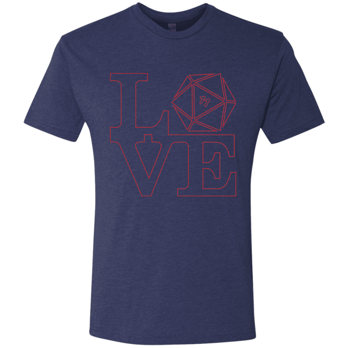 T-Shirts Vintage Navy / Small Love 11 Men's Triblend T-Shirt