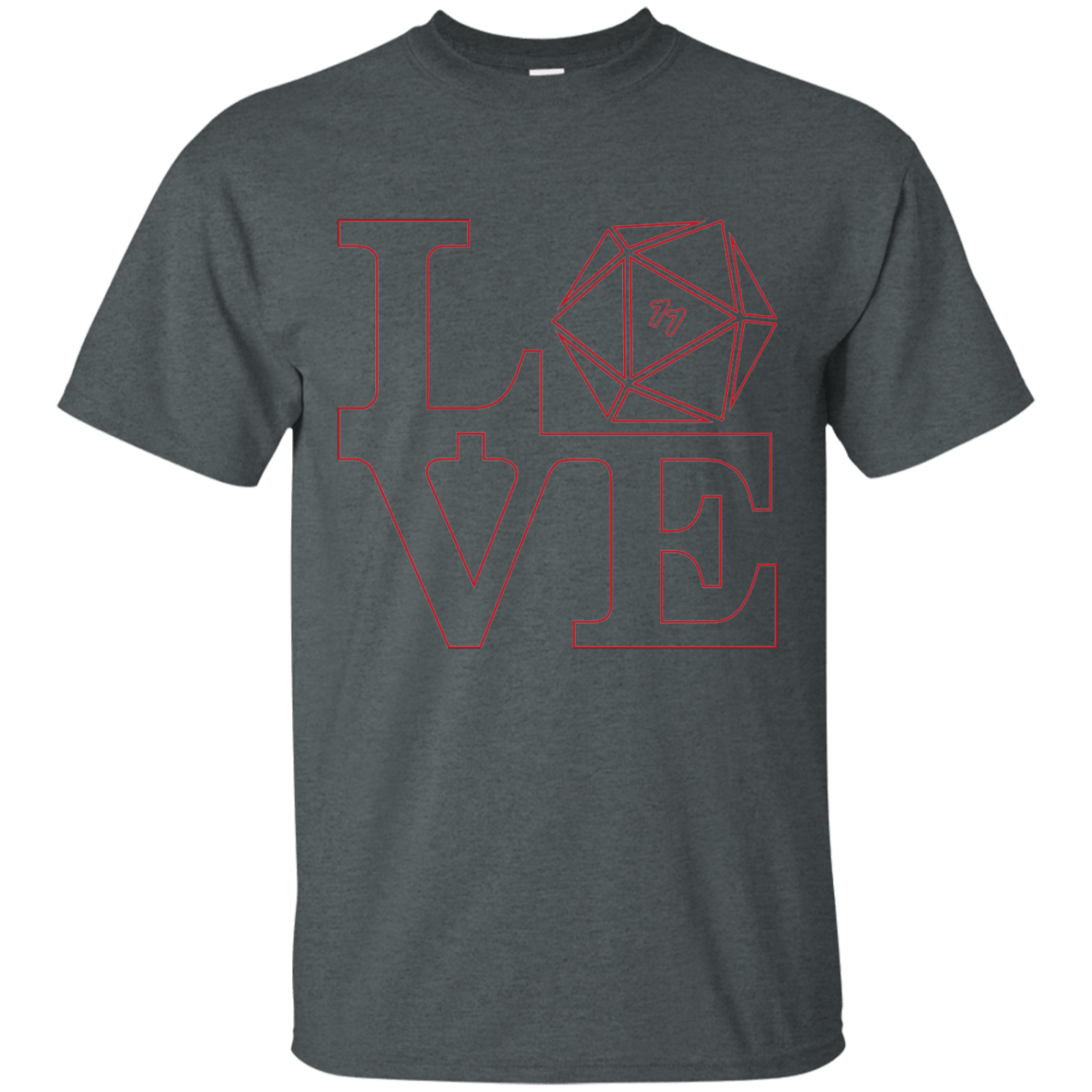 T-Shirts Dark Heather / Small Love 11 T-Shirt