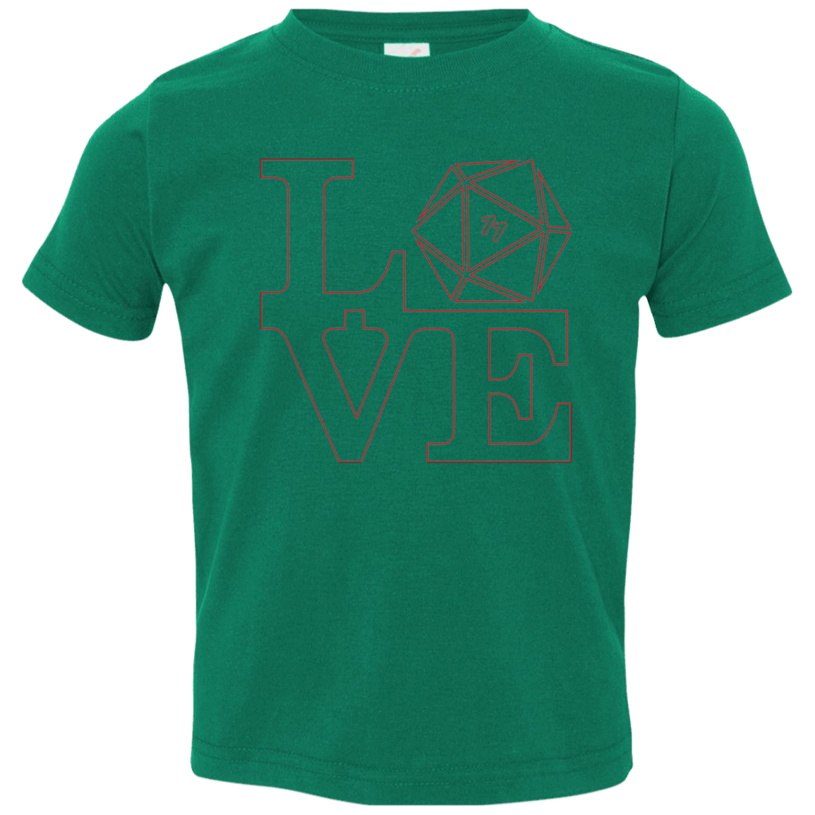 T-Shirts Kelly / 2T Love 11 Toddler Premium T-Shirt