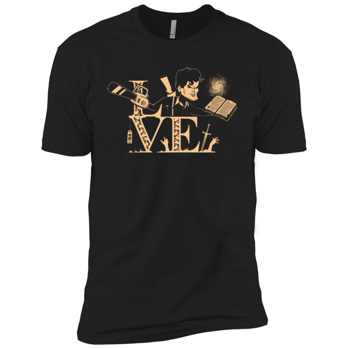 T-Shirts Black / YXS Love Ash Boys Premium T-Shirt
