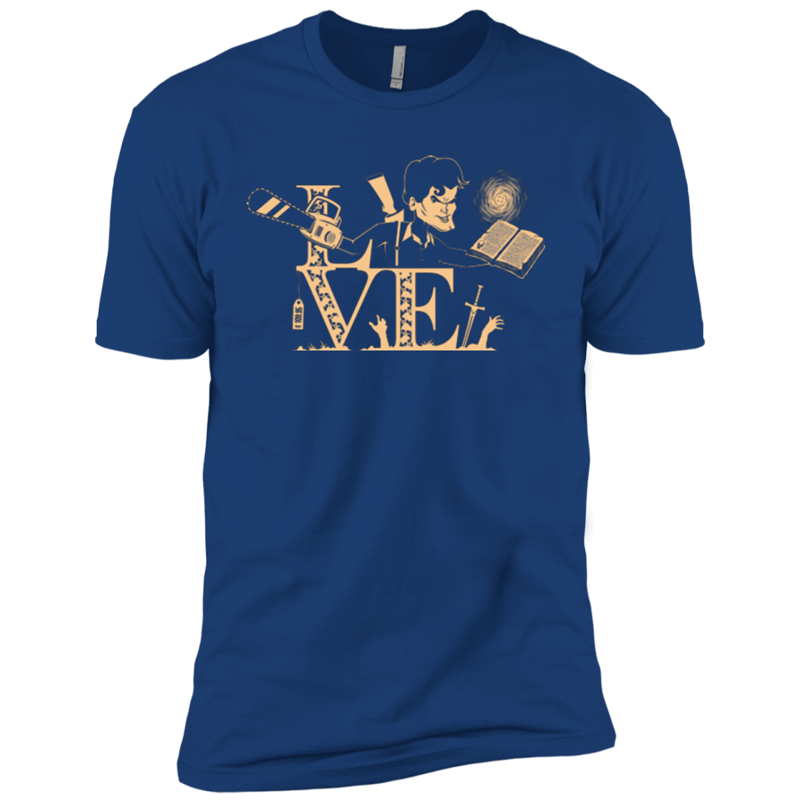 T-Shirts Royal / YXS Love Ash Boys Premium T-Shirt