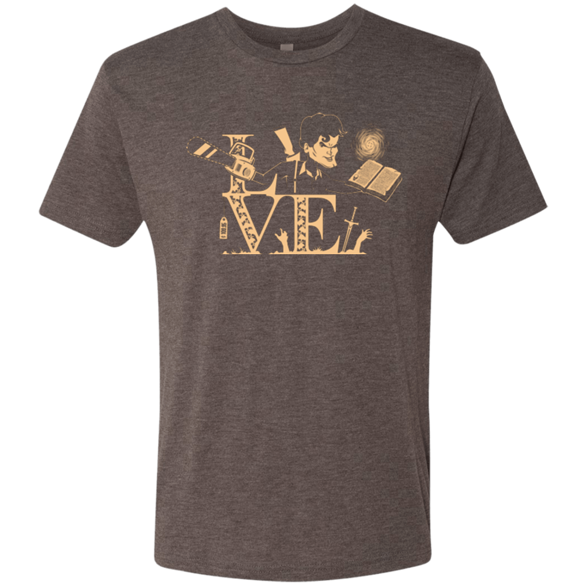 T-Shirts Macchiato / Small Love Ash Men's Triblend T-Shirt