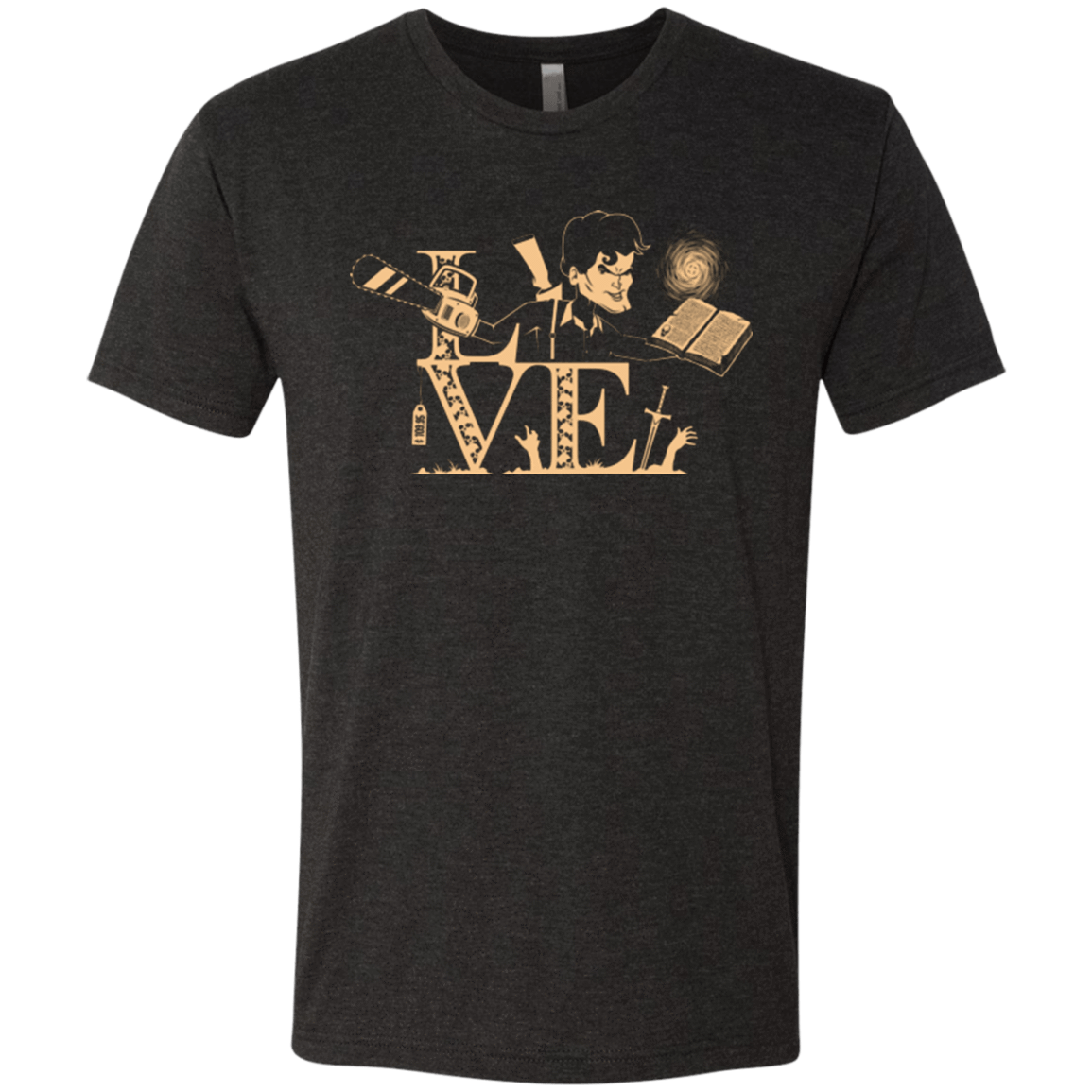 T-Shirts Vintage Black / Small Love Ash Men's Triblend T-Shirt