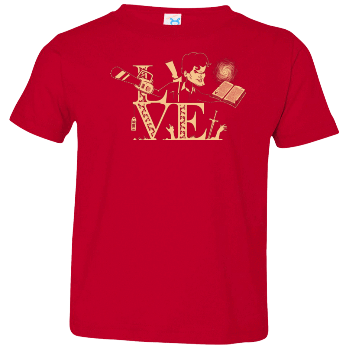 T-Shirts Red / 2T Love Ash Toddler Premium T-Shirt