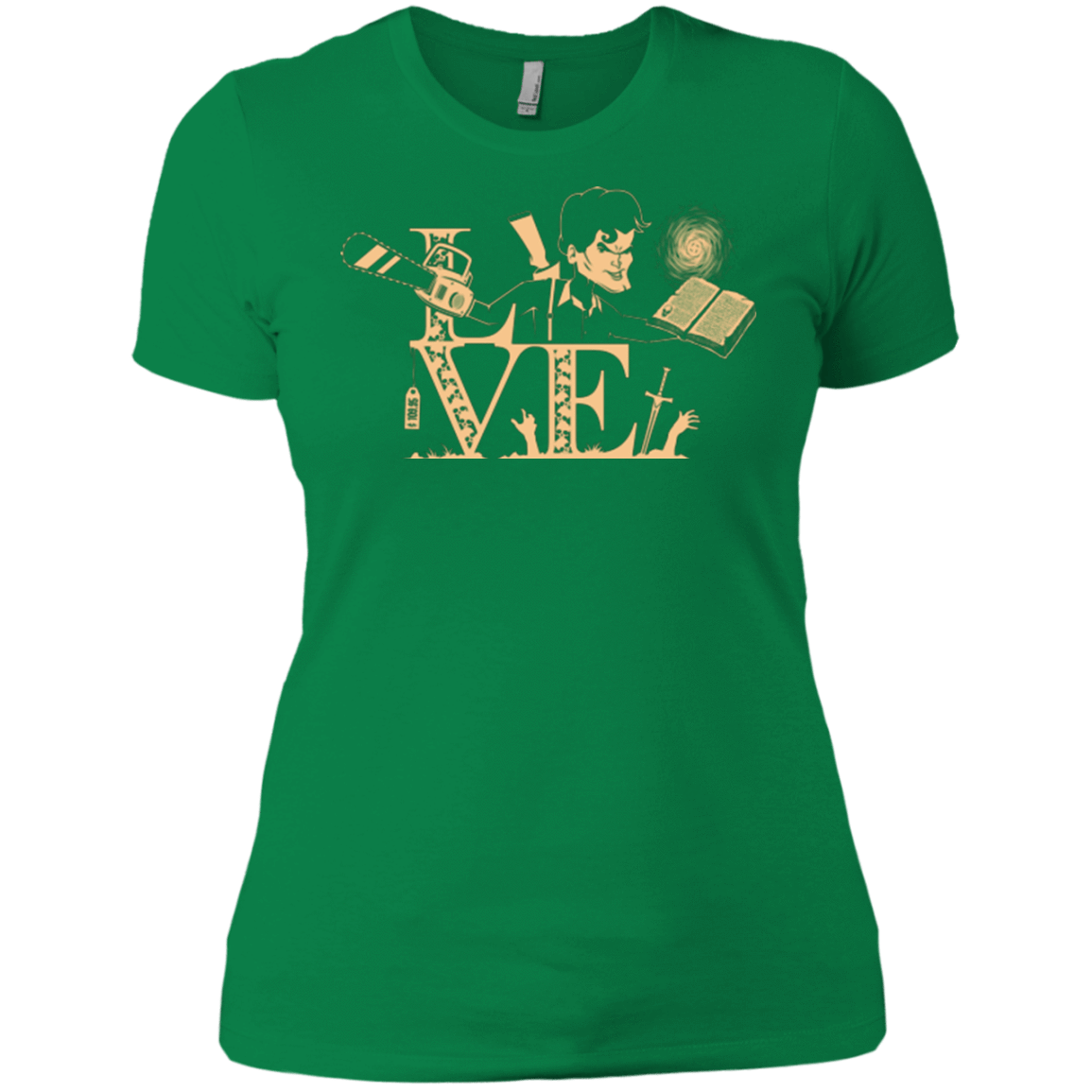 T-Shirts Kelly Green / X-Small Love Ash Women's Premium T-Shirt