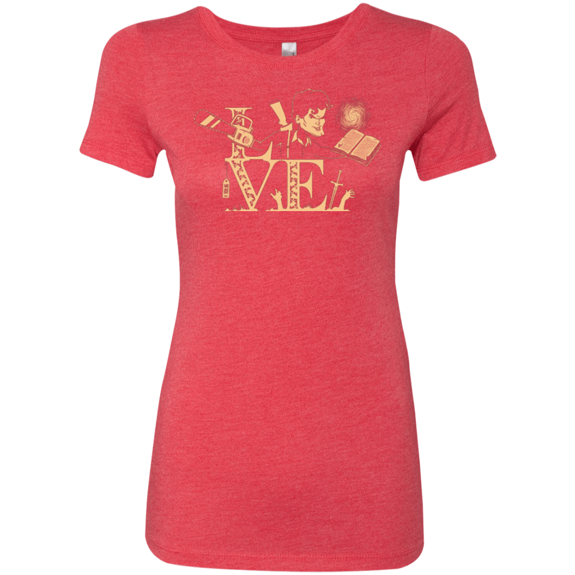 T-Shirts Vintage Red / Small Love Ash Women's Triblend T-Shirt