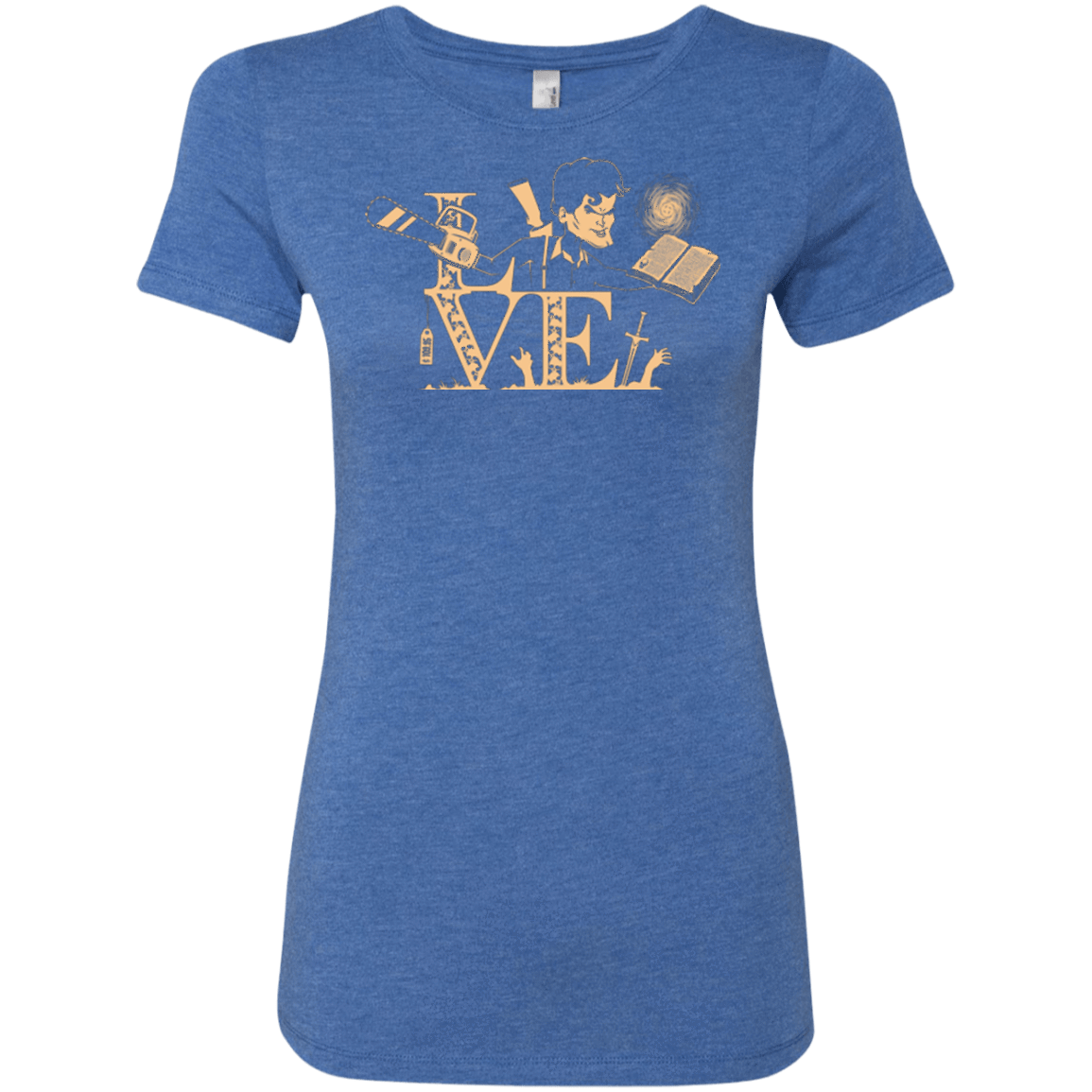 T-Shirts Vintage Royal / Small Love Ash Women's Triblend T-Shirt