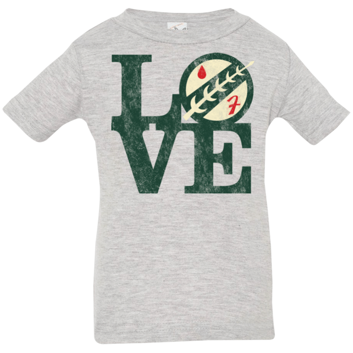 T-Shirts Heather / 6 Months LOVE Boba Infant Premium T-Shirt