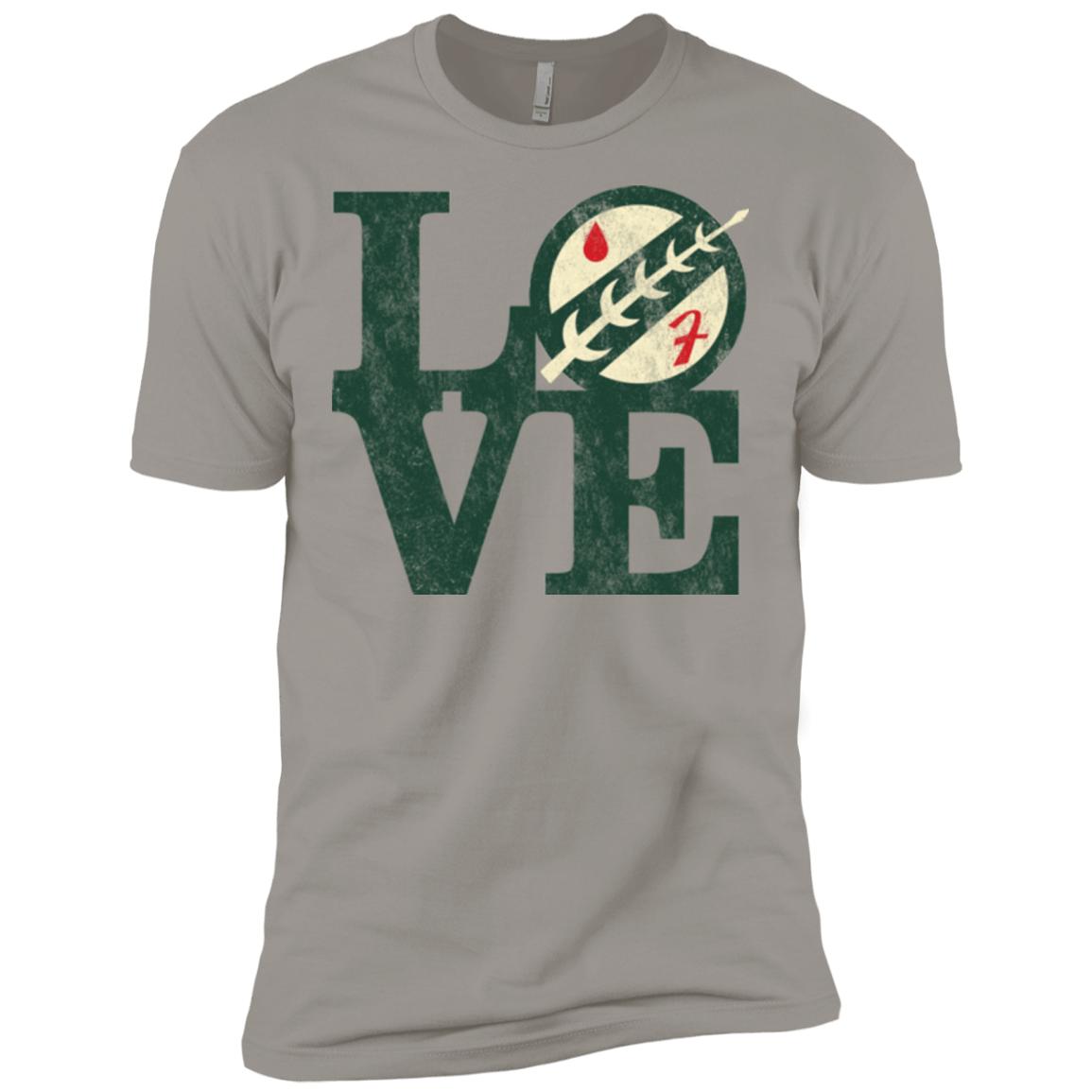 T-Shirts Light Grey / X-Small LOVE Boba Men's Premium T-Shirt