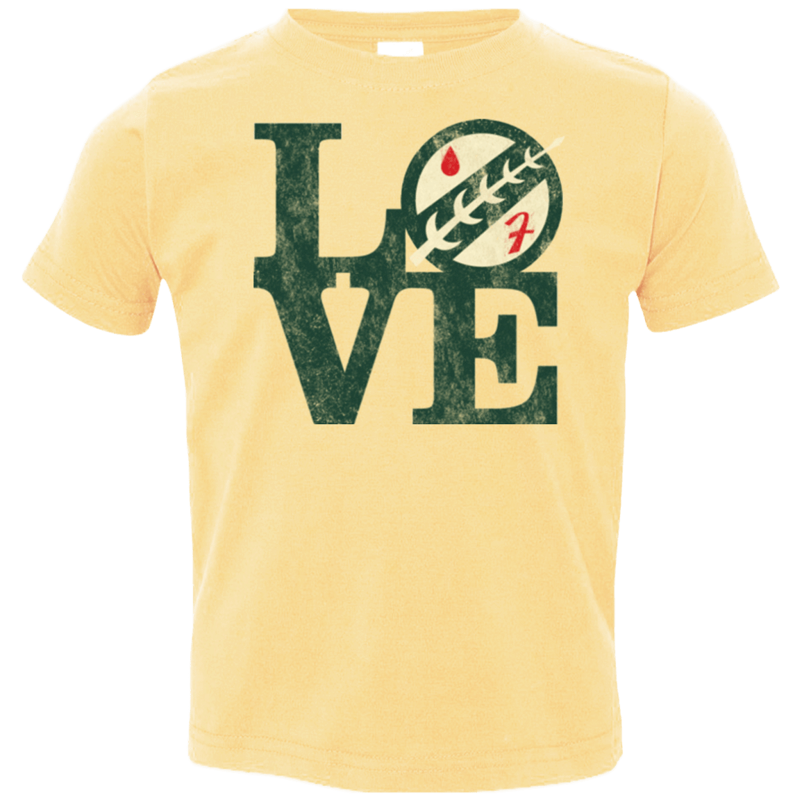 T-Shirts Butter / 2T LOVE Boba Toddler Premium T-Shirt