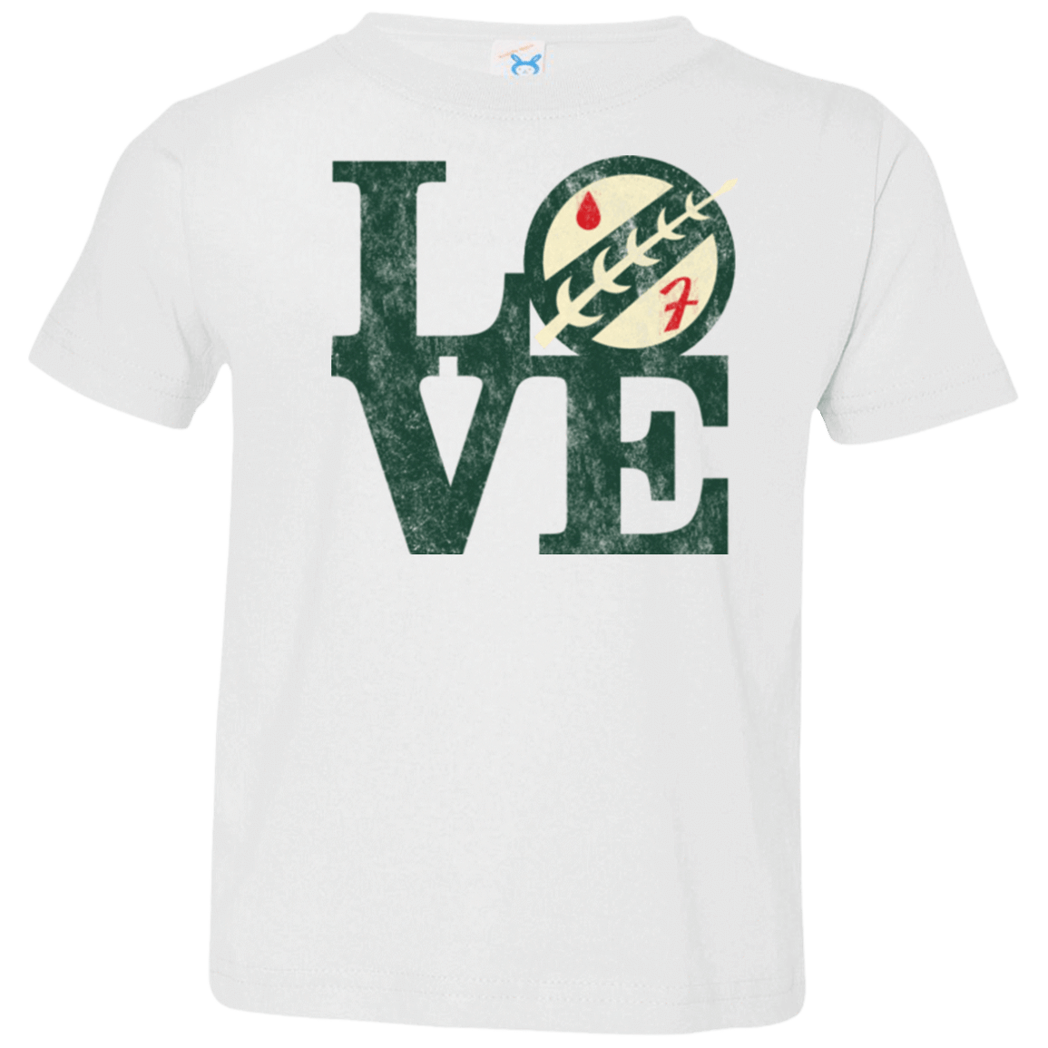 T-Shirts White / 2T LOVE Boba Toddler Premium T-Shirt