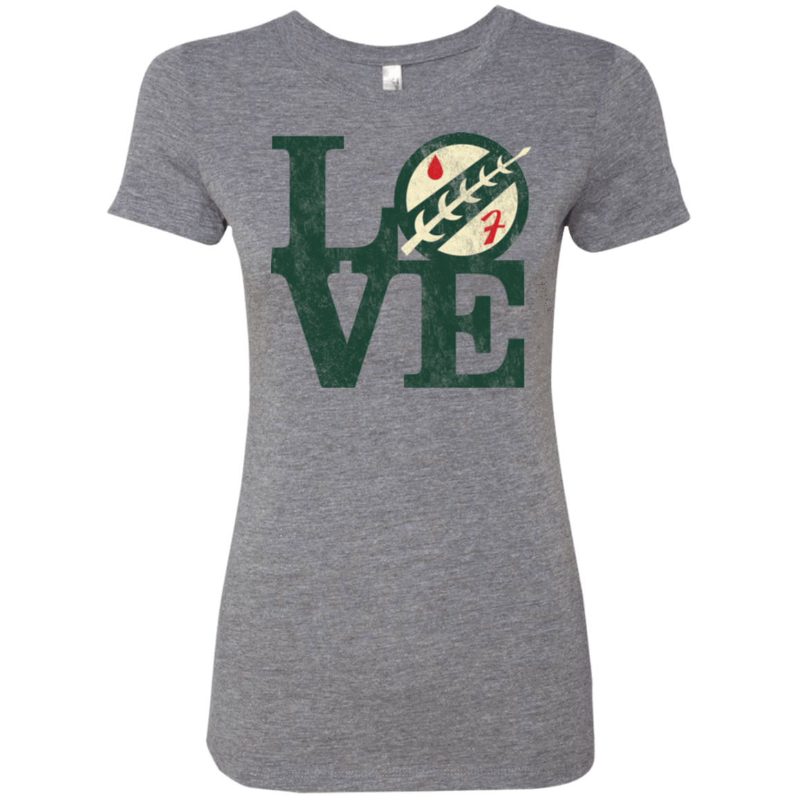 T-Shirts Premium Heather / Small LOVE Boba Women's Triblend T-Shirt