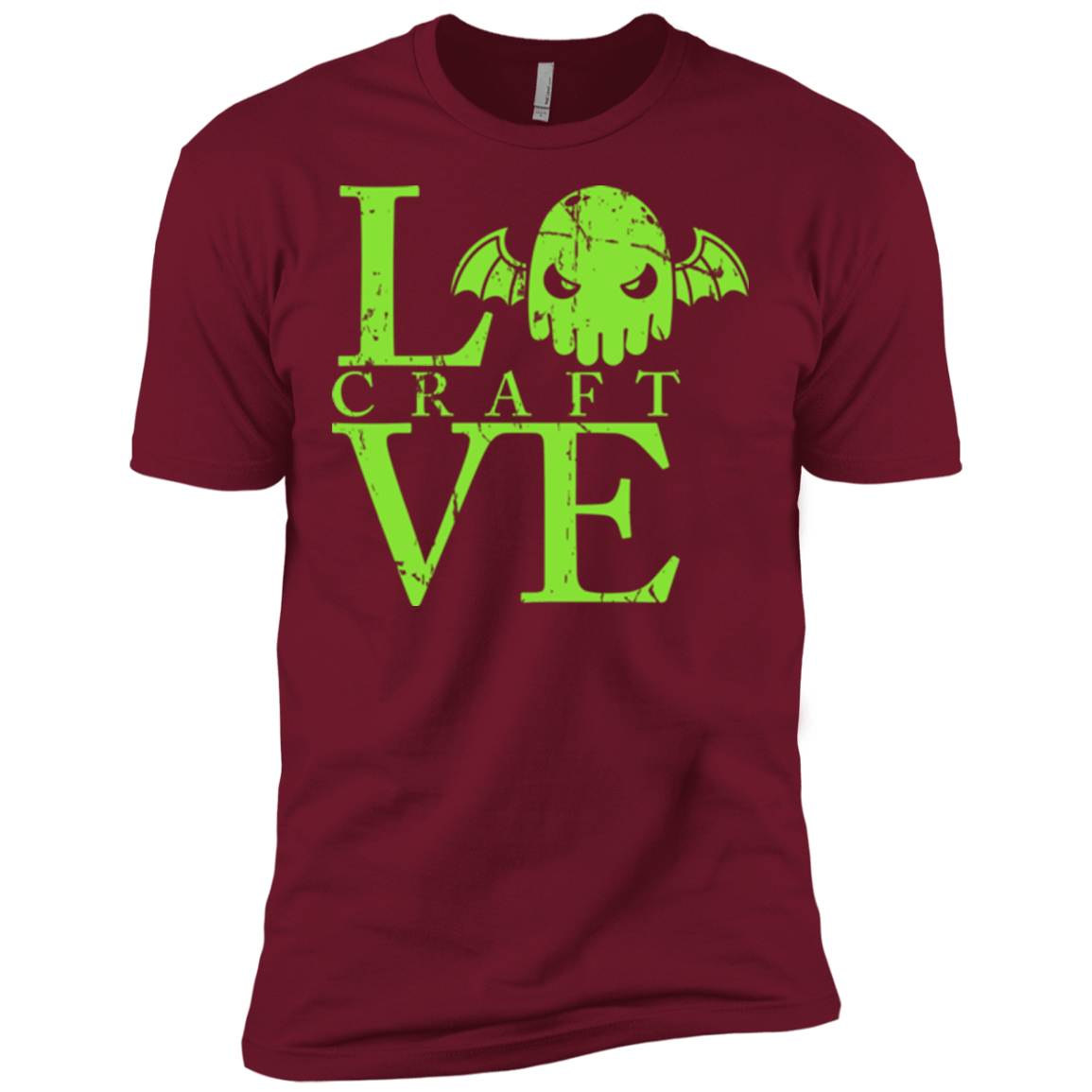 T-Shirts Cardinal / X-Small Love craft Men's Premium T-Shirt