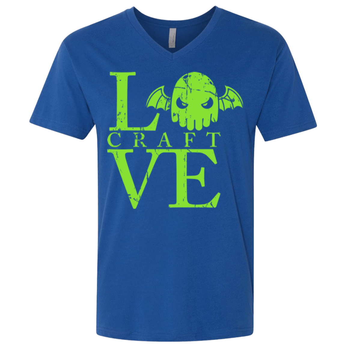 T-Shirts Royal / X-Small Love craft Men's Premium V-Neck