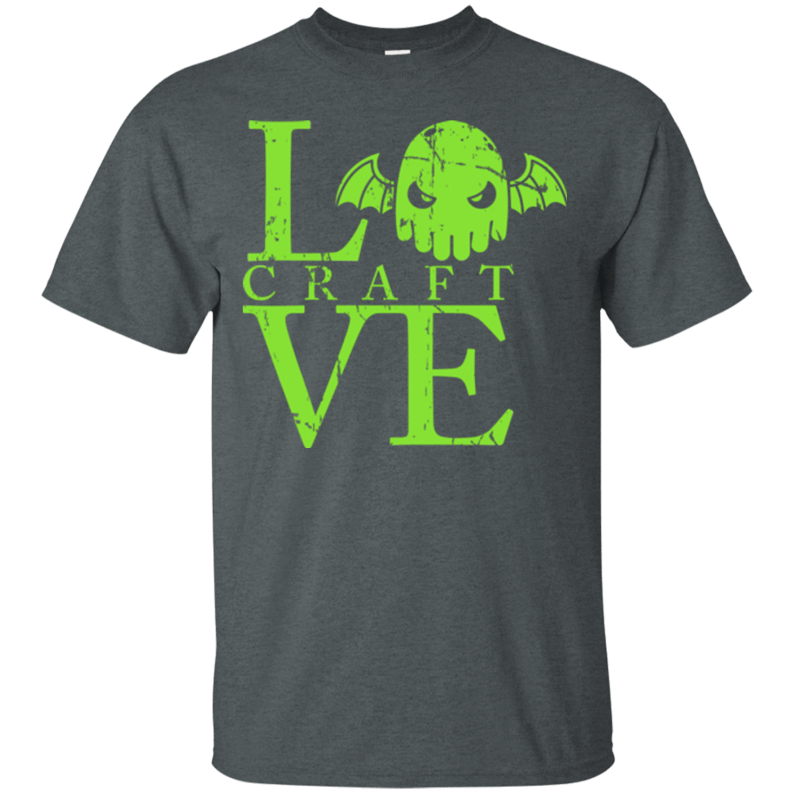 T-Shirts Dark Heather / Small Love craft T-Shirt