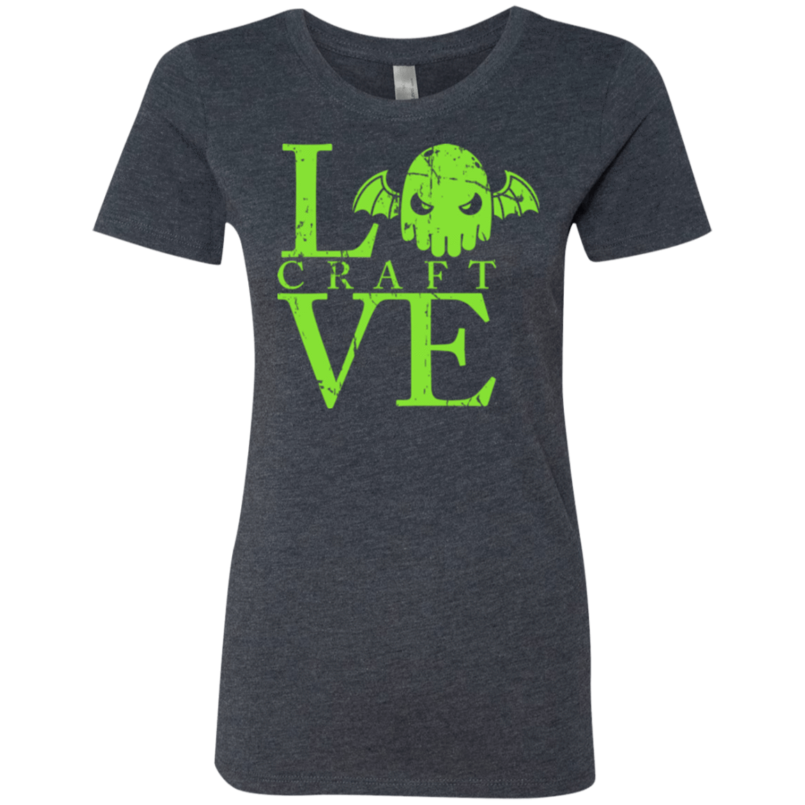 T-Shirts Vintage Navy / Small Love craft Women's Triblend T-Shirt