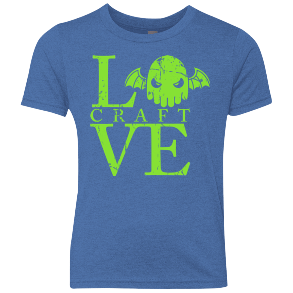 T-Shirts Vintage Royal / YXS Love craft Youth Triblend T-Shirt