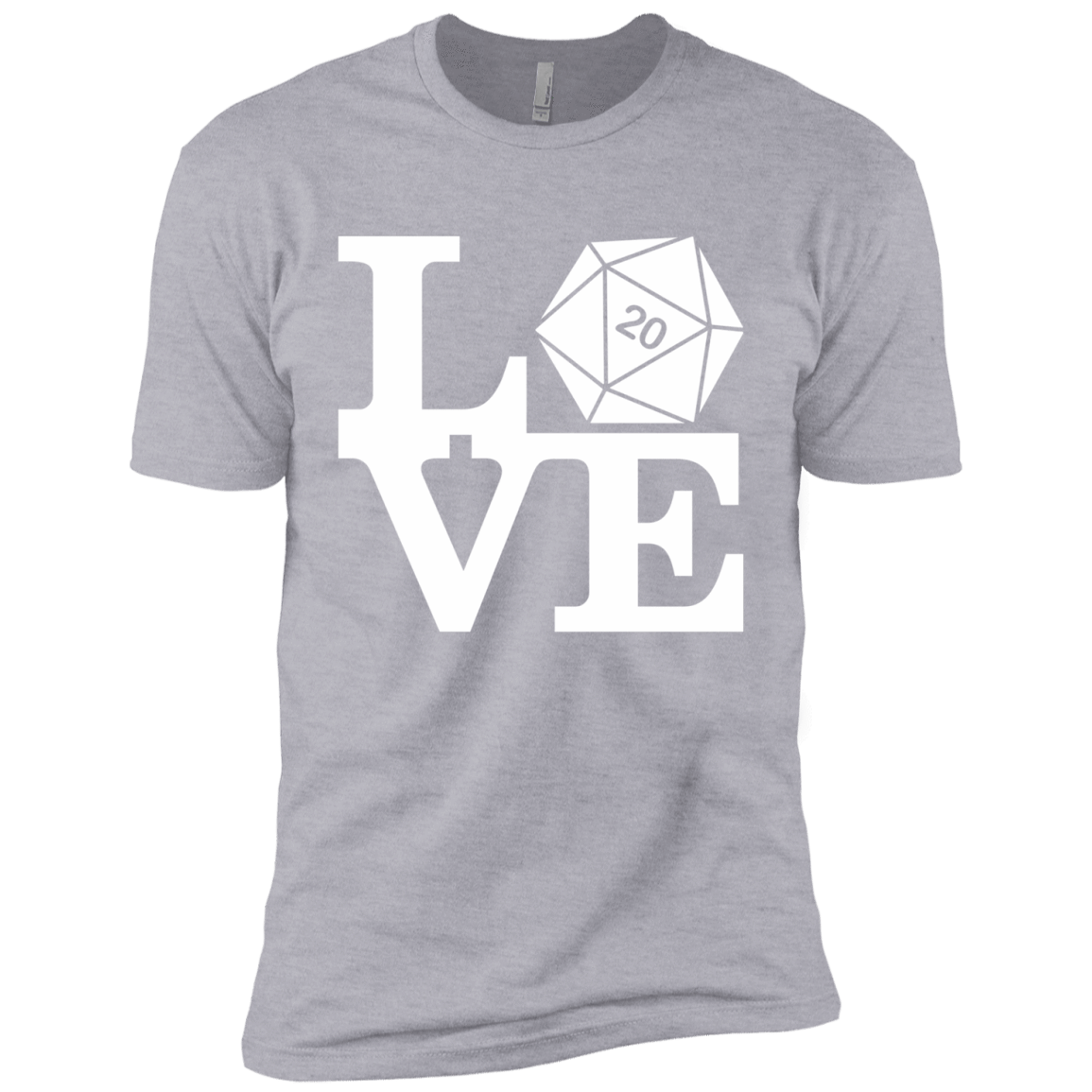 T-Shirts Heather Grey / YXS Love D20 Boys Premium T-Shirt