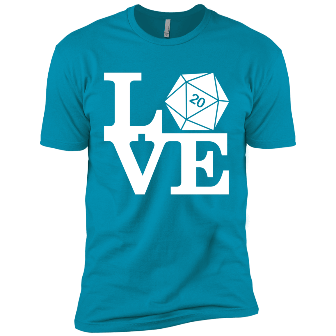 T-Shirts Turquoise / YXS Love D20 Boys Premium T-Shirt