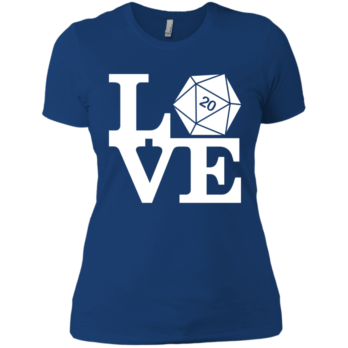 T-Shirts Royal / X-Small Love D20 Women's Premium T-Shirt