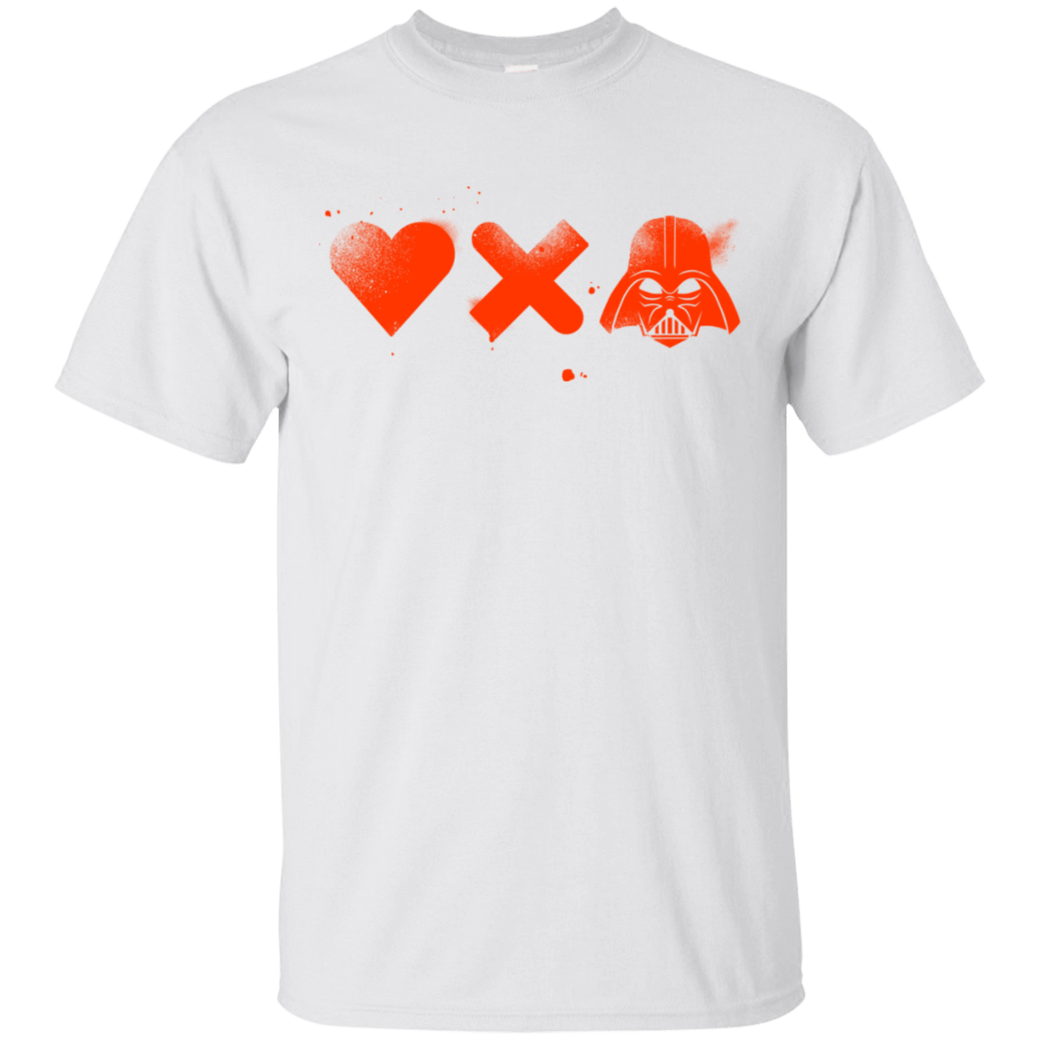 T-Shirts White / S Love Darth T-Shirt