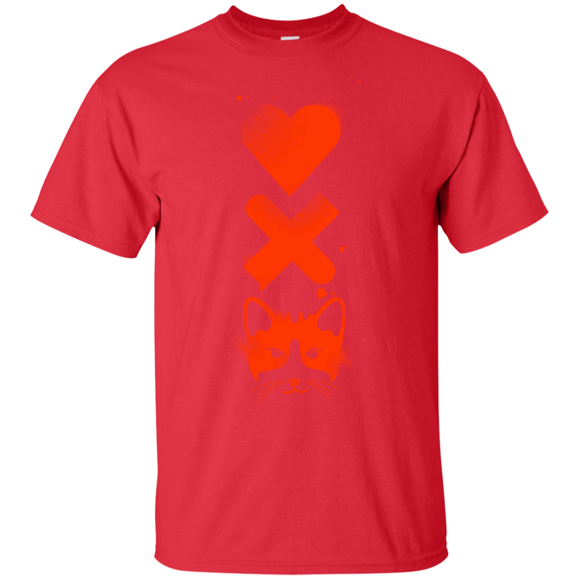 T-Shirts Red / S Love Dead Cats T-Shirt