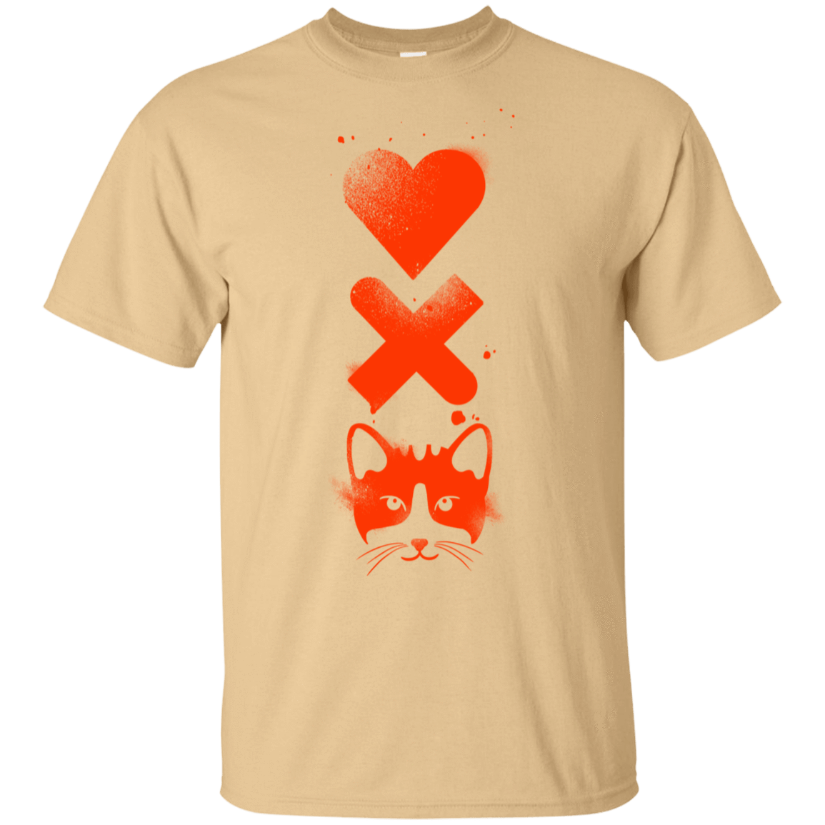 T-Shirts Vegas Gold / S Love Dead Cats T-Shirt