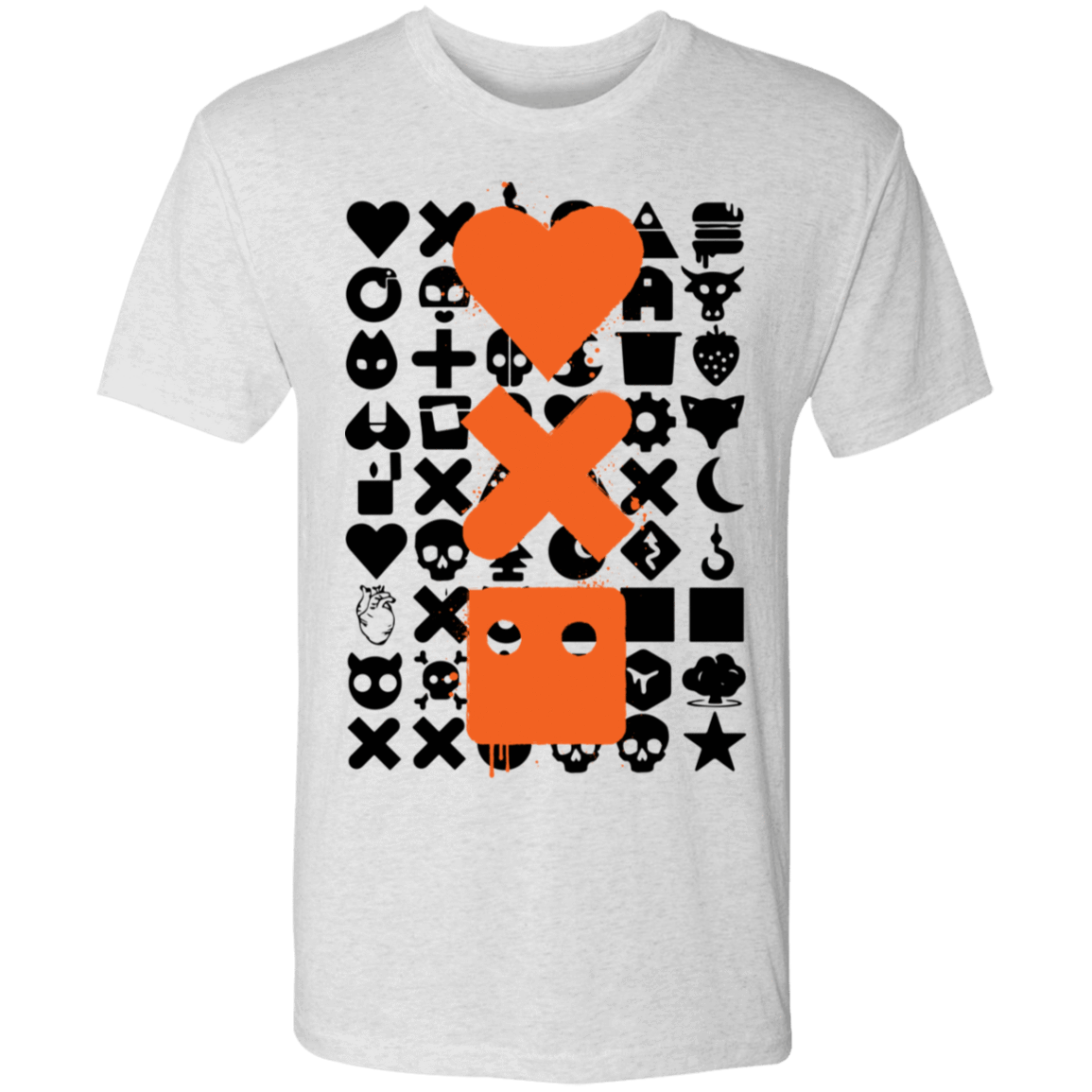 T-Shirts Heather White / S Love Death and Robots Men's Triblend T-Shirt