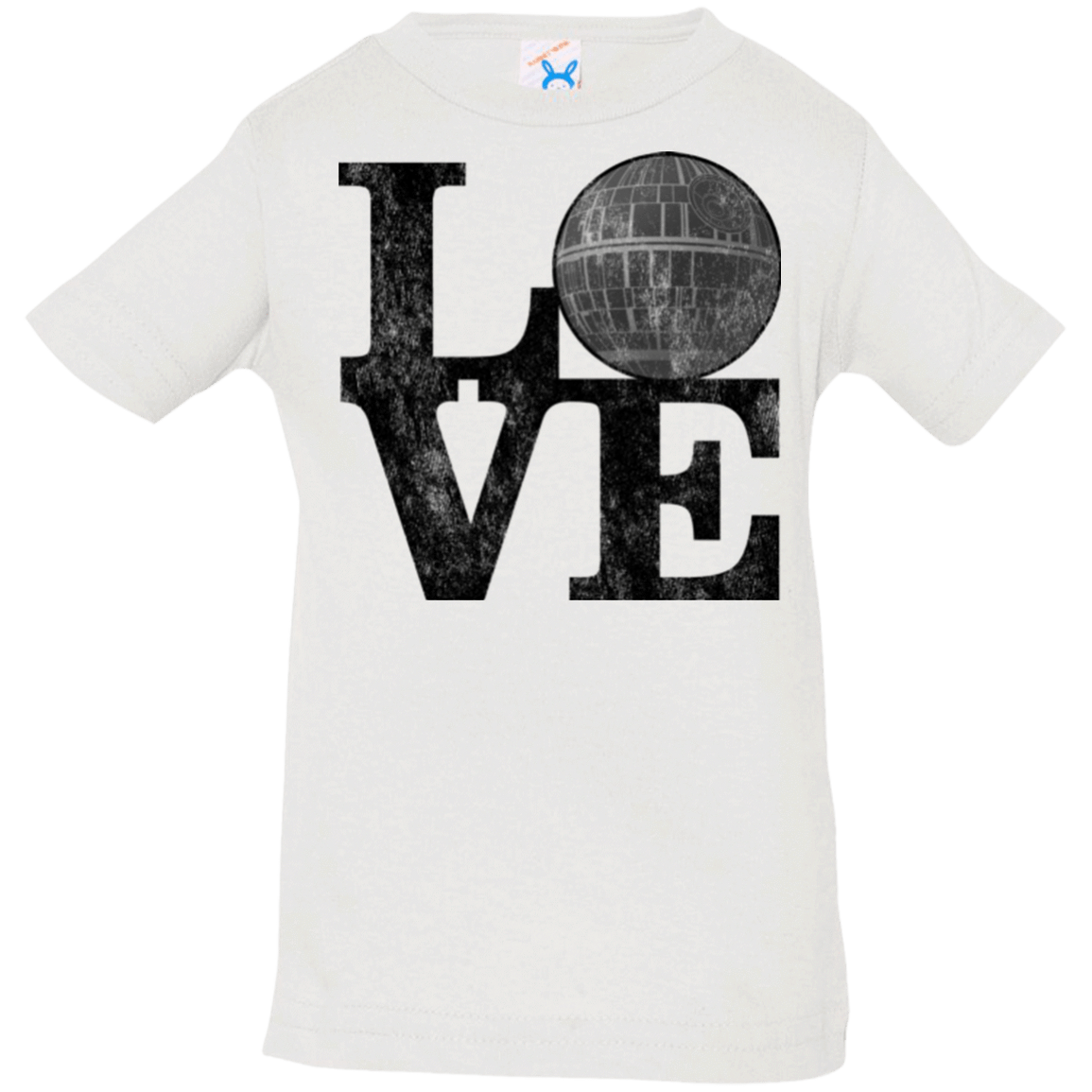 T-Shirts White / 6 Months LOVE Deathstar 1 Infant Premium T-Shirt