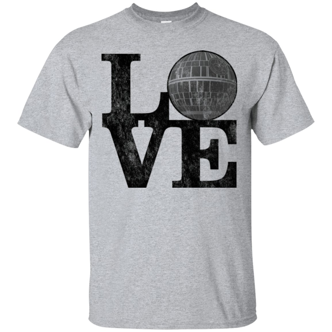 T-Shirts Sport Grey / Small LOVE Deathstar 1 T-Shirt