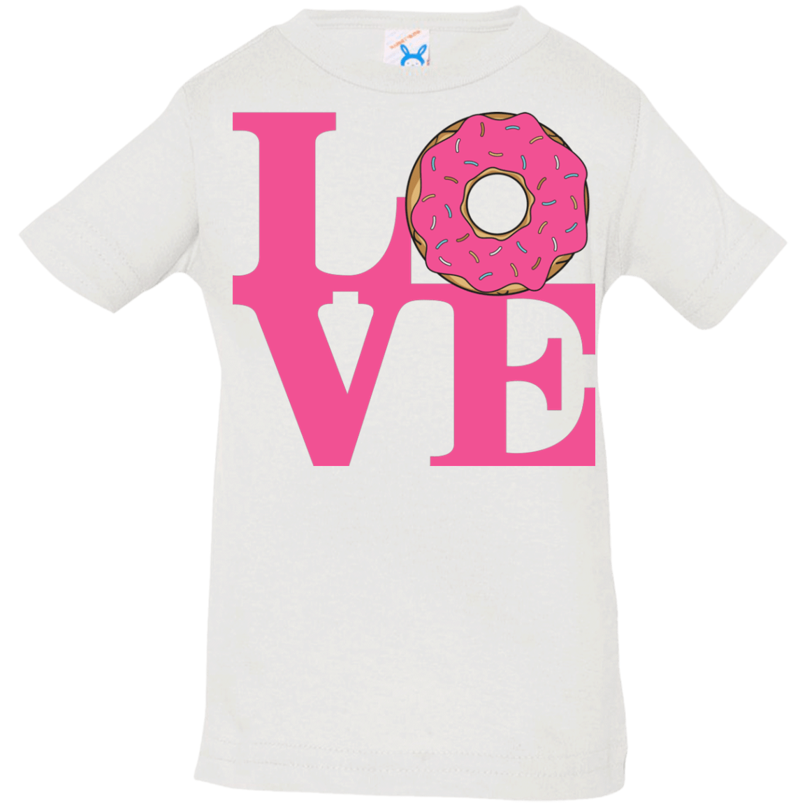 T-Shirts White / 6 Months Love Donut Infant Premium T-Shirt