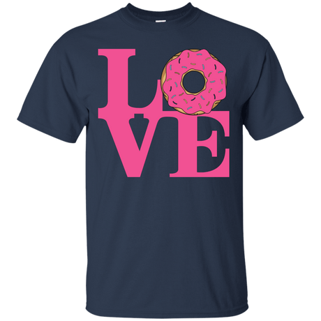 T-Shirts Navy / S Love Donut T-Shirt