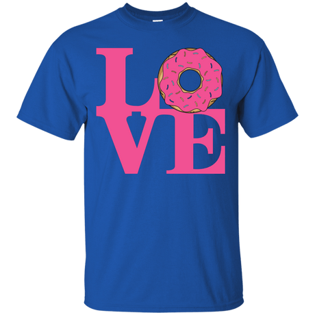 T-Shirts Royal / S Love Donut T-Shirt