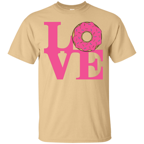 T-Shirts Vegas Gold / S Love Donut T-Shirt