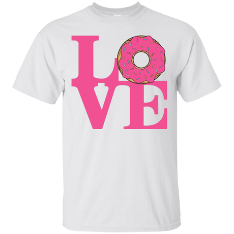 T-Shirts White / S Love Donut T-Shirt
