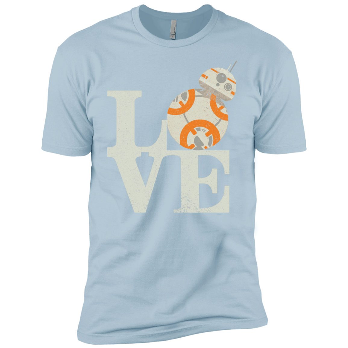 T-Shirts Light Blue / YXS Love Droids Boys Premium T-Shirt