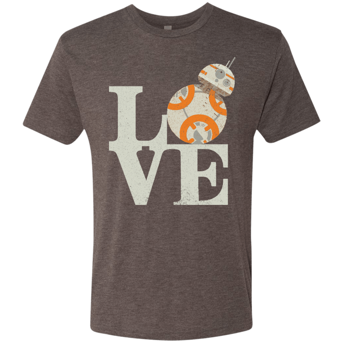 T-Shirts Macchiato / Small Love Droids Men's Triblend T-Shirt