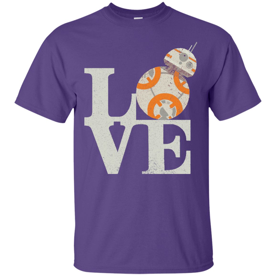 T-Shirts Purple / Small Love Droids T-Shirt
