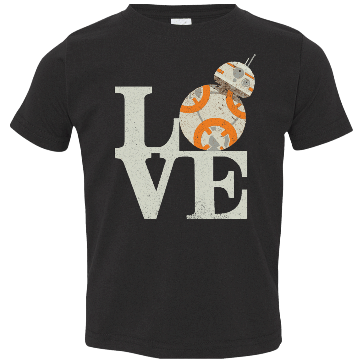 T-Shirts Black / 2T Love Droids Toddler Premium T-Shirt