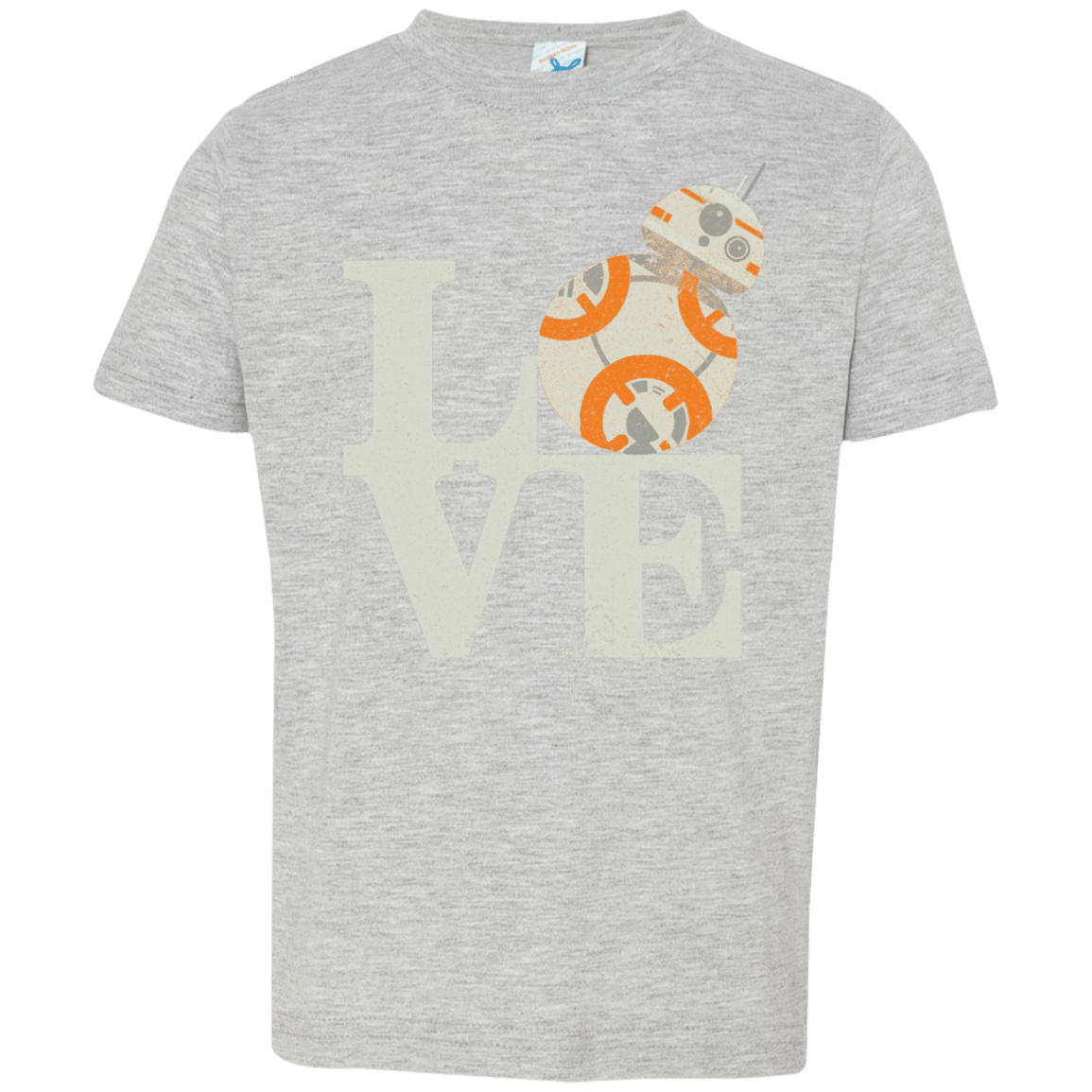 T-Shirts Heather / 2T Love Droids Toddler Premium T-Shirt