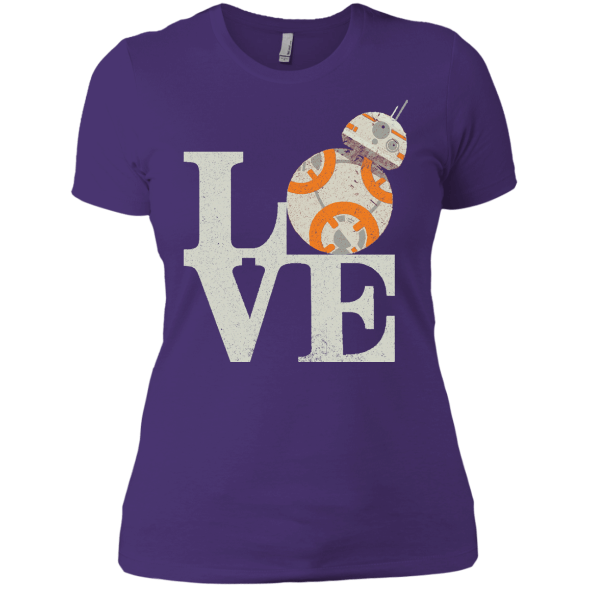 T-Shirts Purple / X-Small Love Droids Women's Premium T-Shirt